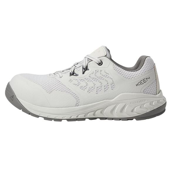 KEEN Utility Mens Cully Comp Toe Work Sneakers US 11.5 D Grey White SR NIB main image 9